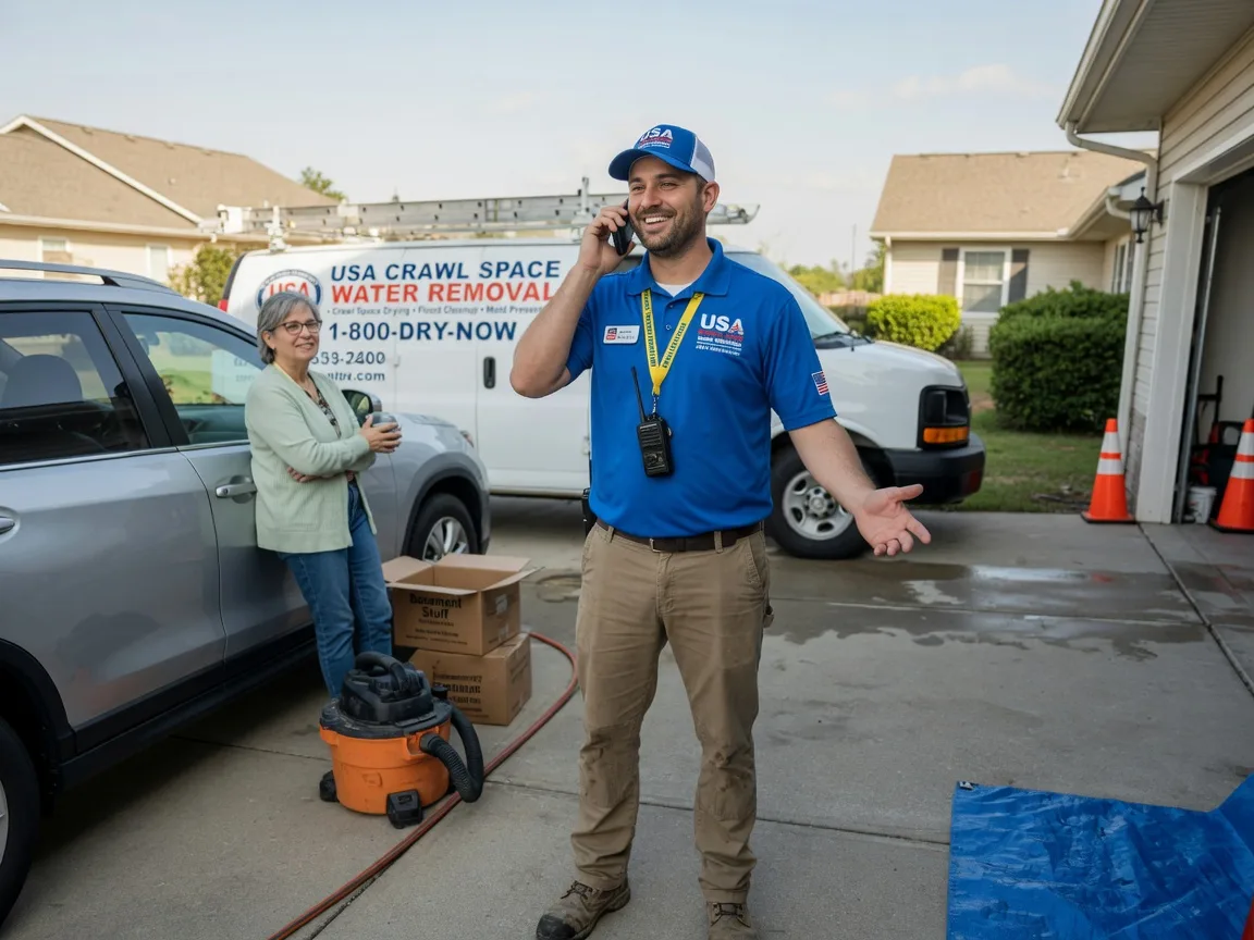 Crawl Space Water Removal Greenview, IL FAQs